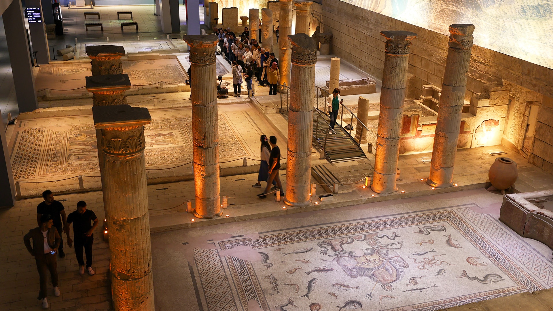 Zeugma Mozaik Müzesi ziyaretçi rekoru kırdı