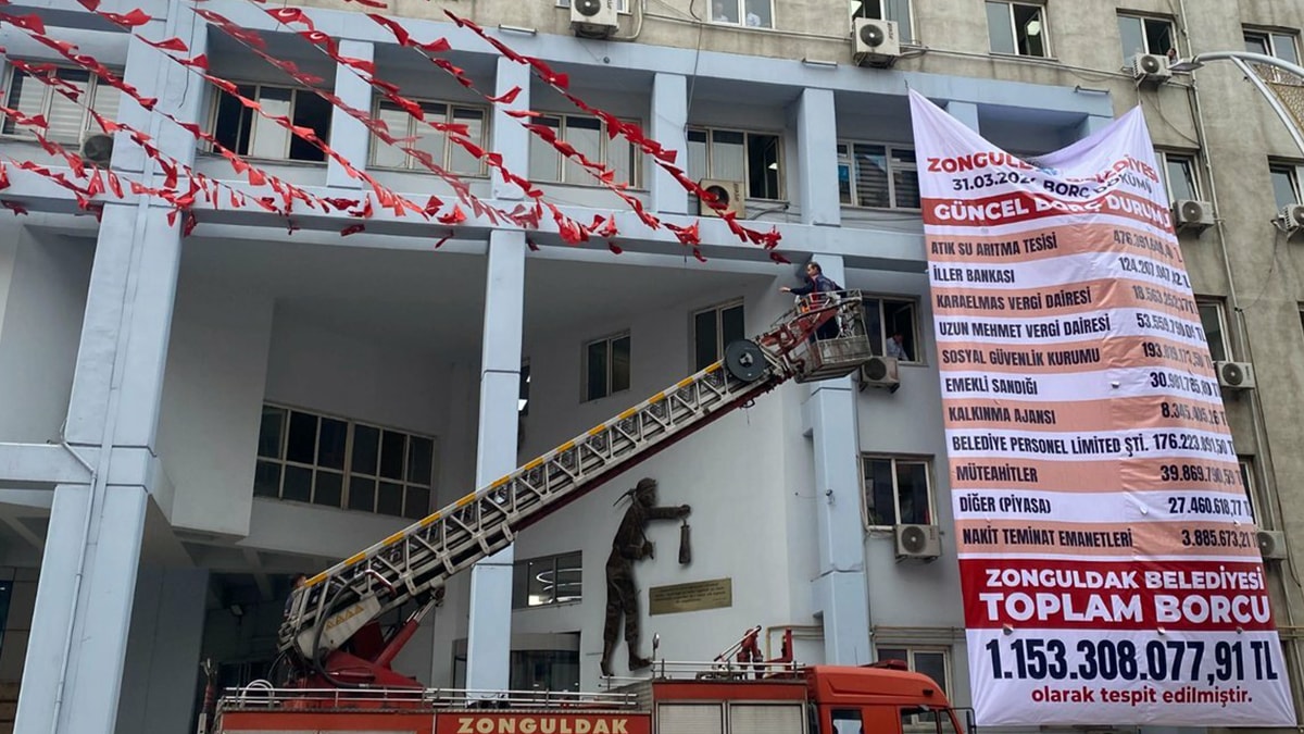 Zonguldak da kervana katıldı: Borç bir milyar TL'den fazla