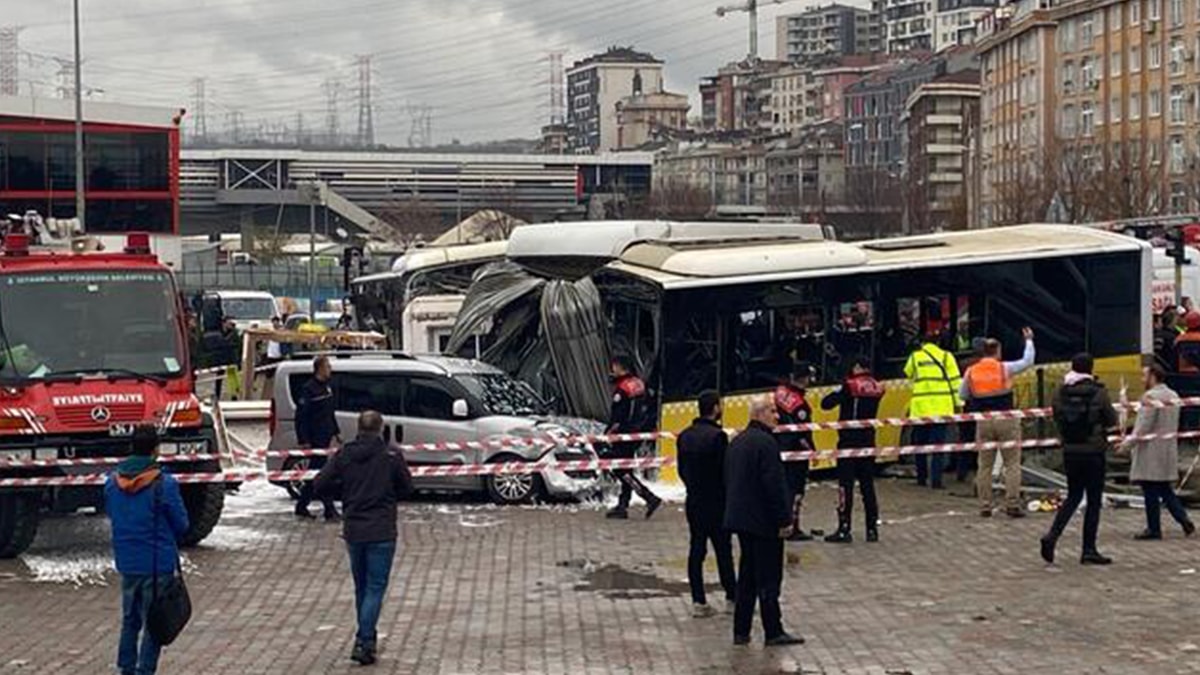 Tramvay kazasında olay yeri keşfi