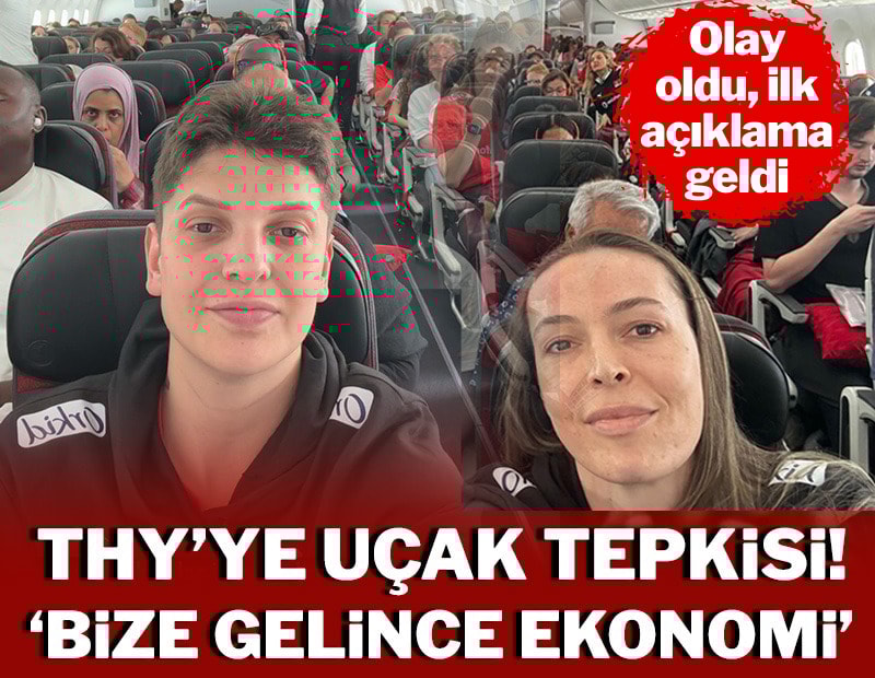 Ebrar Karakurt ve Eda Erdem'den, Türk Hava Yolları'na uçak tepkisi