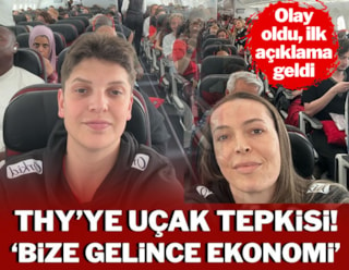 Ebrar Karakurt ve Eda Erdem'den, Türk Hava Yolları'na uçak tepkisi