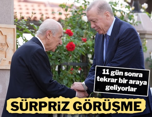 Erdoğan, Bahçeli'yi ağırlayacak