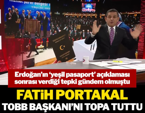 Fatih Portakal Hisarcıklıoğlu'nu topa tuttu