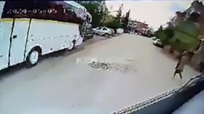 Ölümlü kaza kamerada... "Görmedim" diyen otobüs şoförü serbest