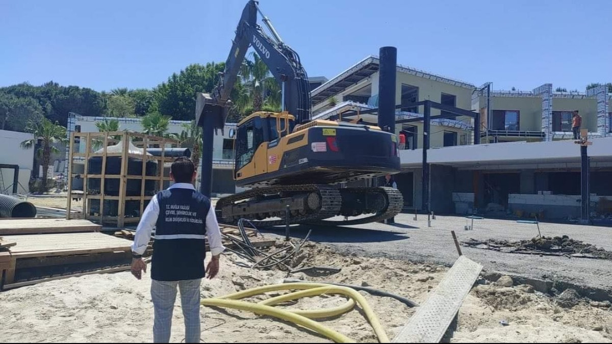 Bodrum'da kaçak yapılara sıkı denetim