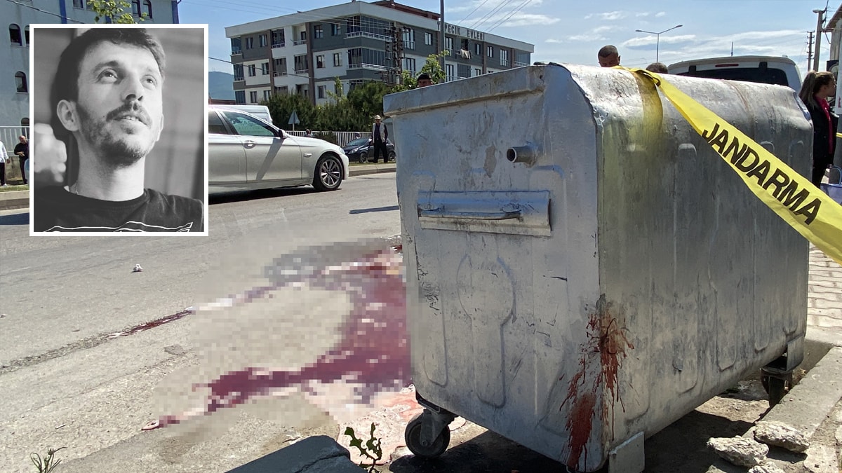 Sokağın kan gölüne döndüğü kazada motosiklet sürücüsü can verdi