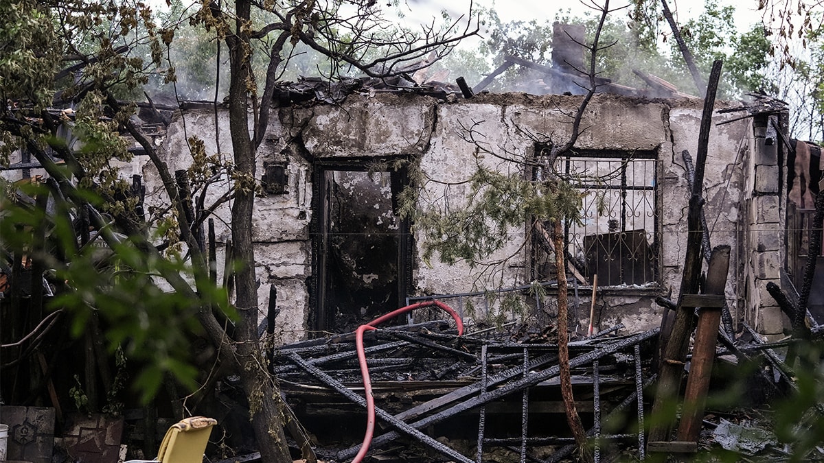 Gecekondu yangınında bir kişi öldü