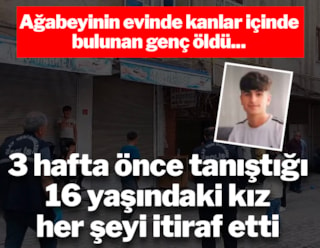 Diyarbakır'da 16 yaşındaki kız 22 yaşındaki sevgilisini öldürdü