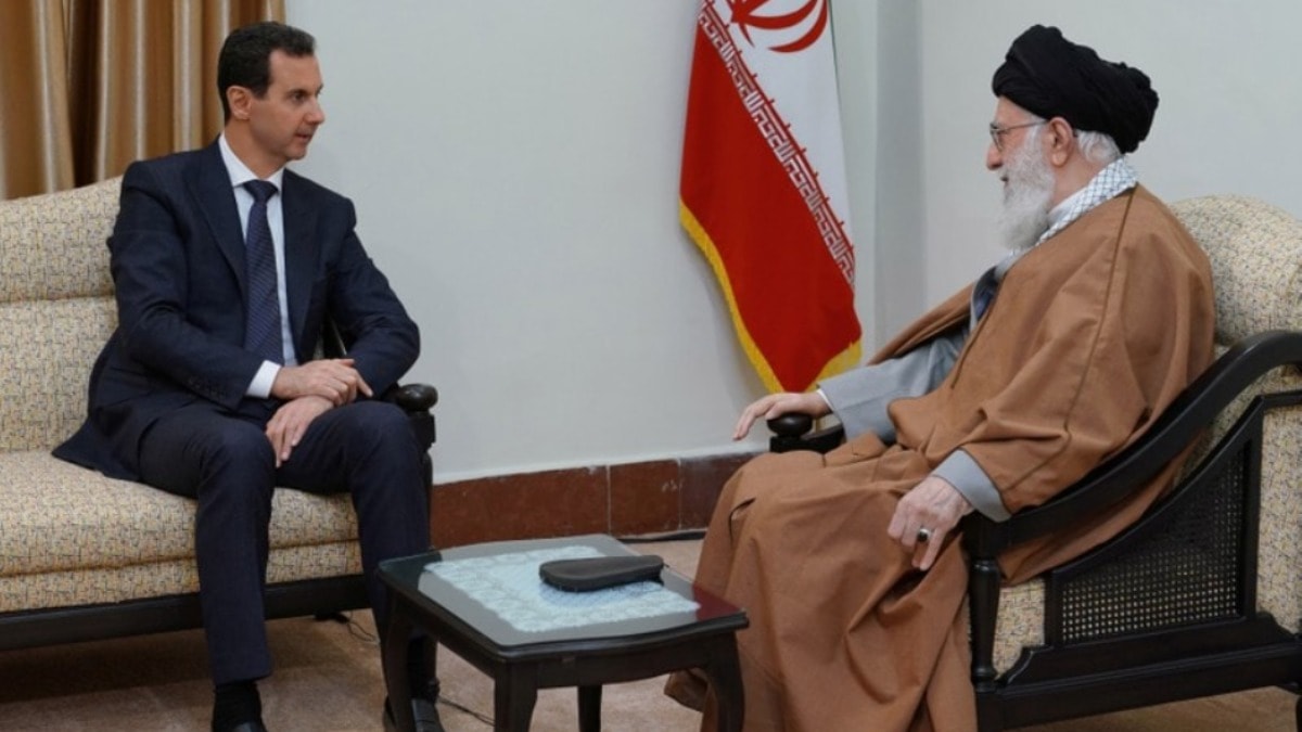 Esad, Tahran'da Hamaney'le görüştü