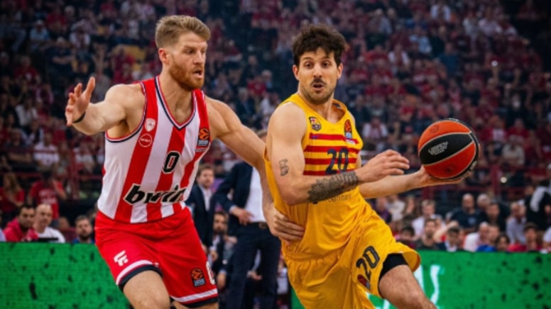 Euroleague'de Barcelona, Olympiakos'u uzatmada yıktı
