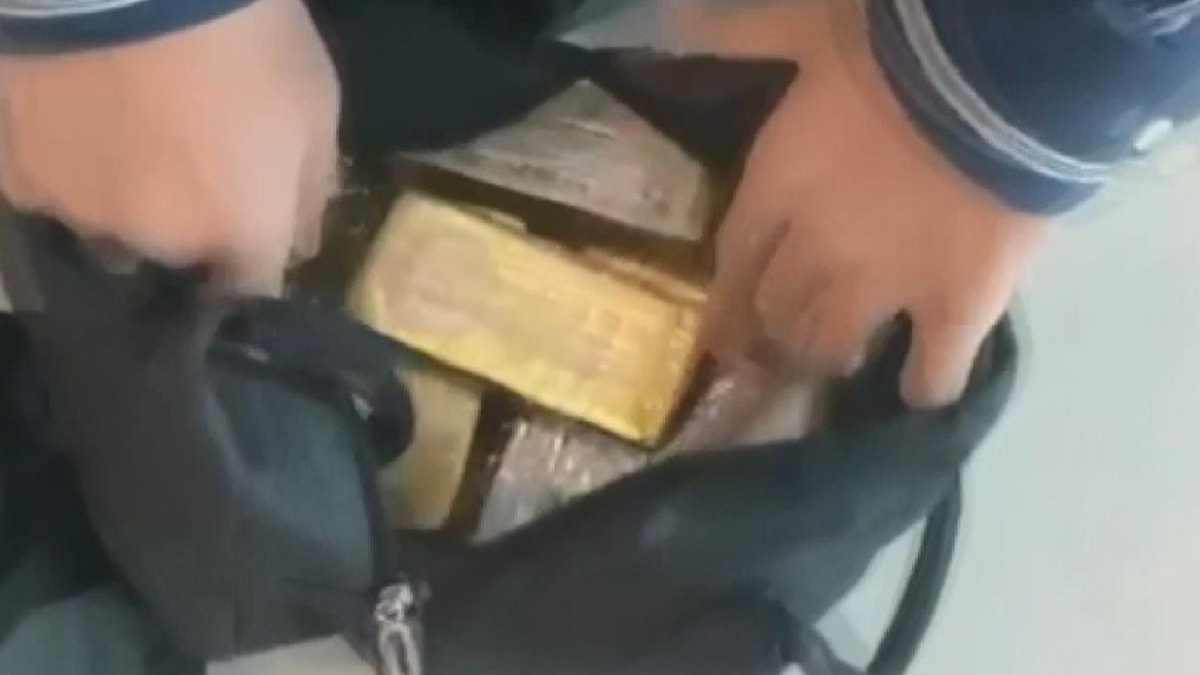 Bebek arabasında 178 milyon değerinde külçe altın