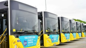 İstanbul’da yeni otobüsler seferlerine başladı