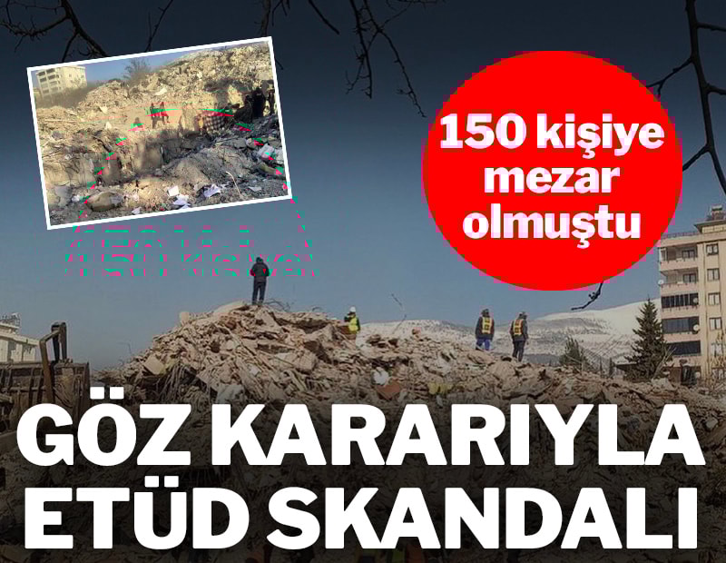 150 kişinin öldüğü sitenin zemin etüdü göz kararıyla yapılmış