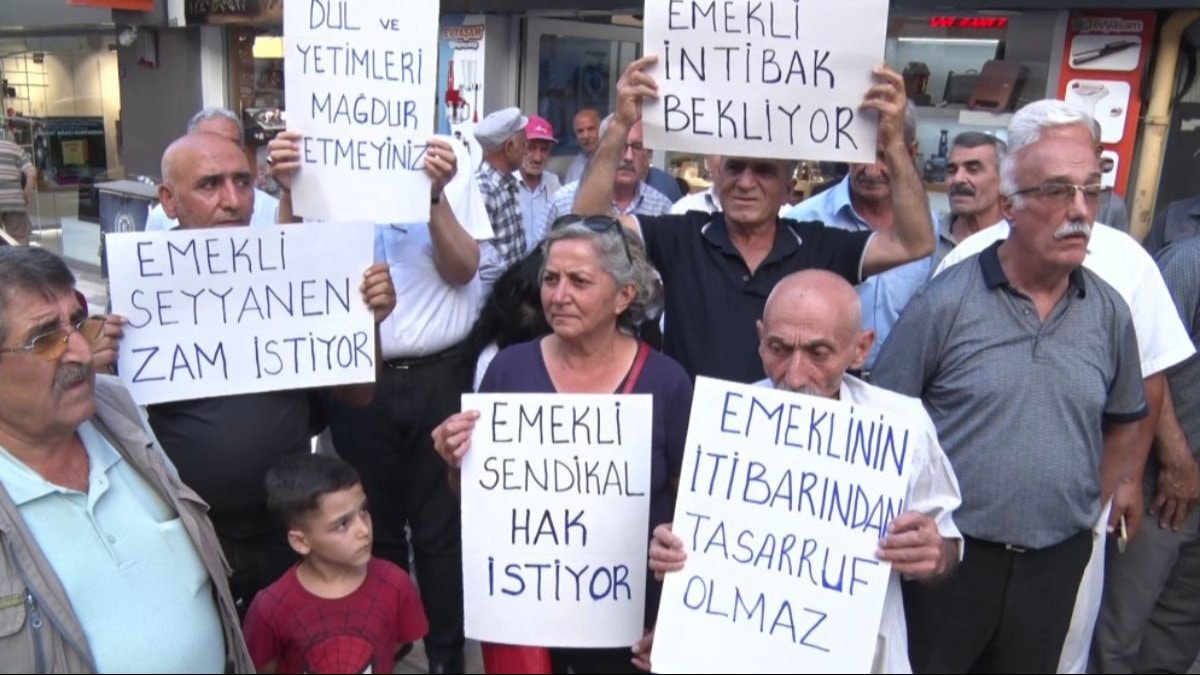 Emekliler belediye yardımına muhtaç