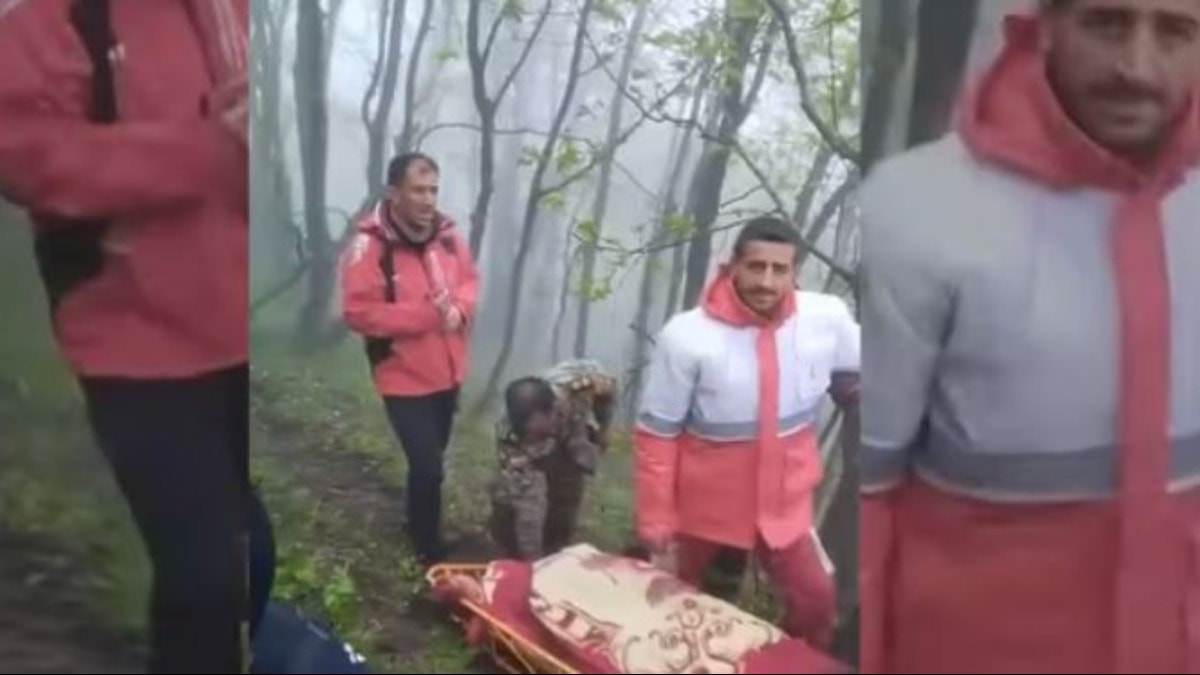 İran Cumhurbaşkanı Reisi öldü... Cansız bedenleri enkazdan böyle çıkardılar