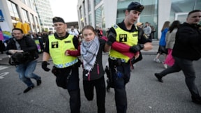 Eurovision'da Filistin eylemi: Greta gözaltına alındı