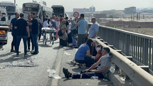 Manisa'da zincirleme kaza: Çok sayıda kişi yaralandı