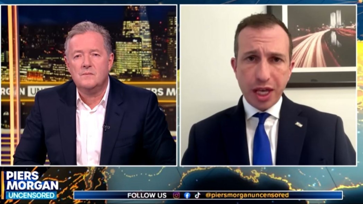 Ünlü sunucu Piers Morgan, İsrailli yetkiliye verdi veriştirdi: Canlı yayında rezil etti