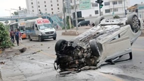 Mersin'de korkunç kaza: 1 ölü, 3 yaralı