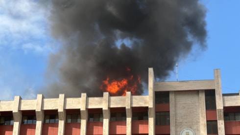 Tıp Fakültesi hastanesinde yangın