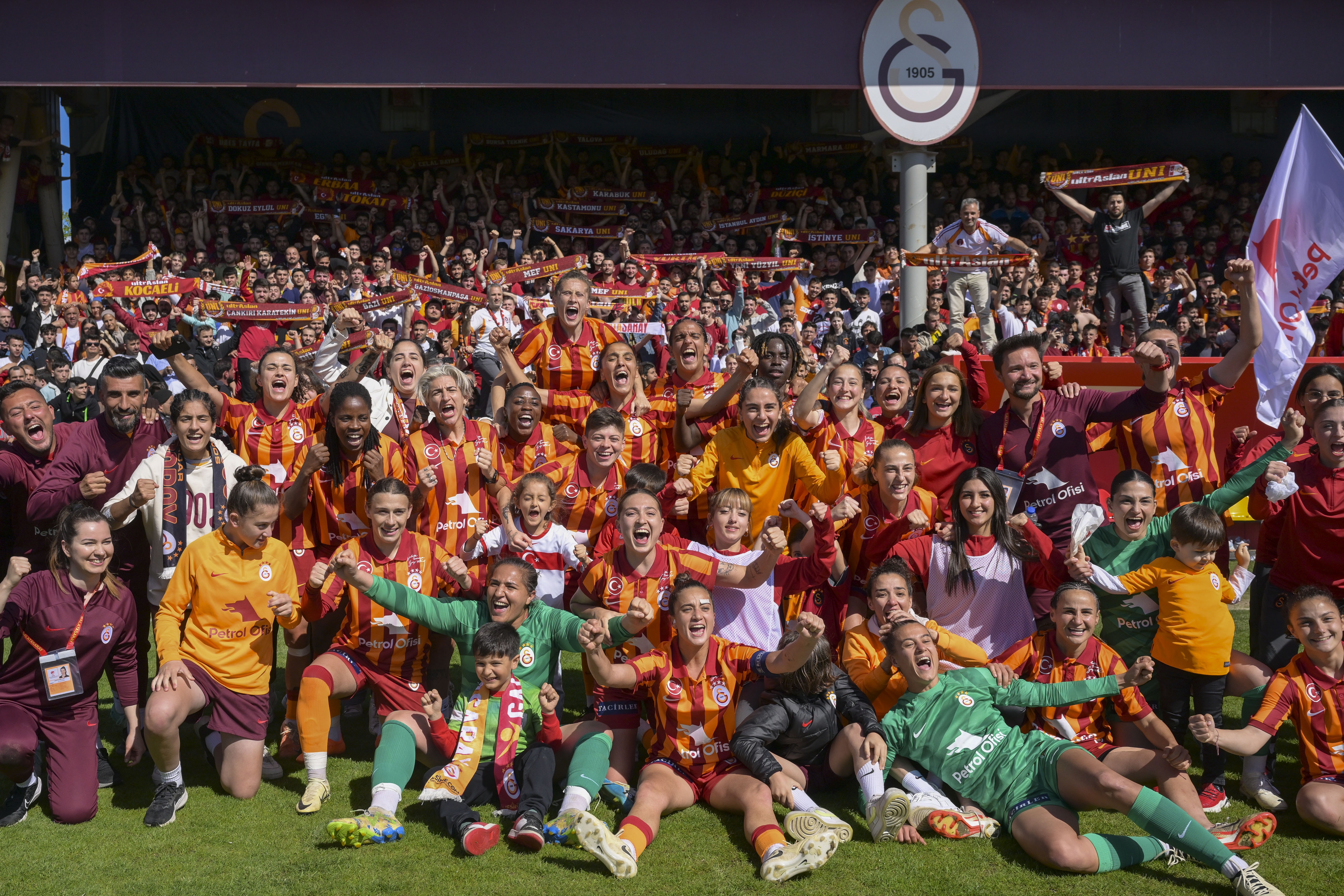 Kadn Futbol Sper Ligi'nde ampiyon Galatasaray