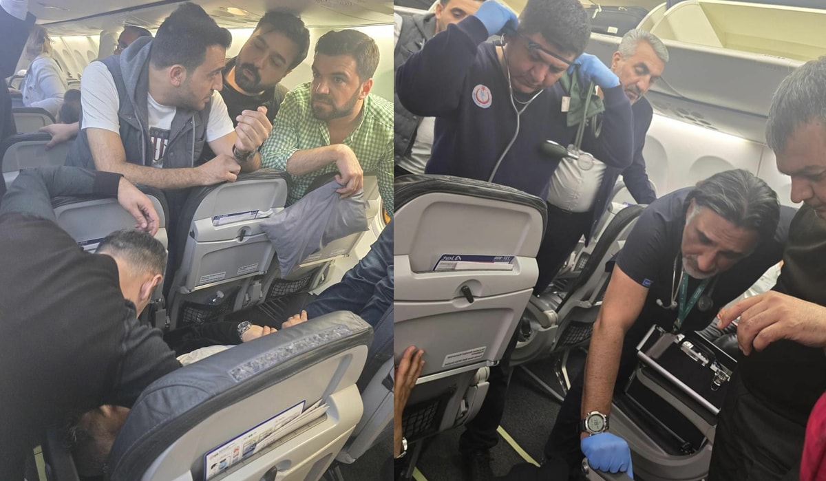 Uçakta kalbi duran yolcuyu AKP'li vekil hayata döndürdü