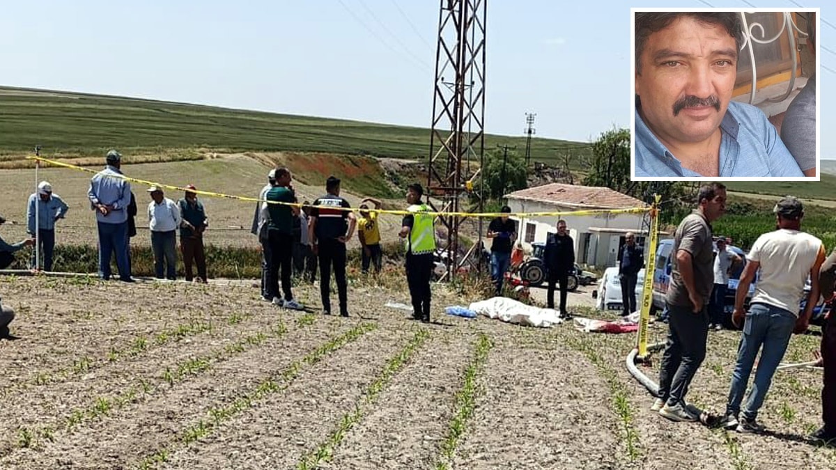 Tarlasını sularken akıma kapılan çiftçi öldü