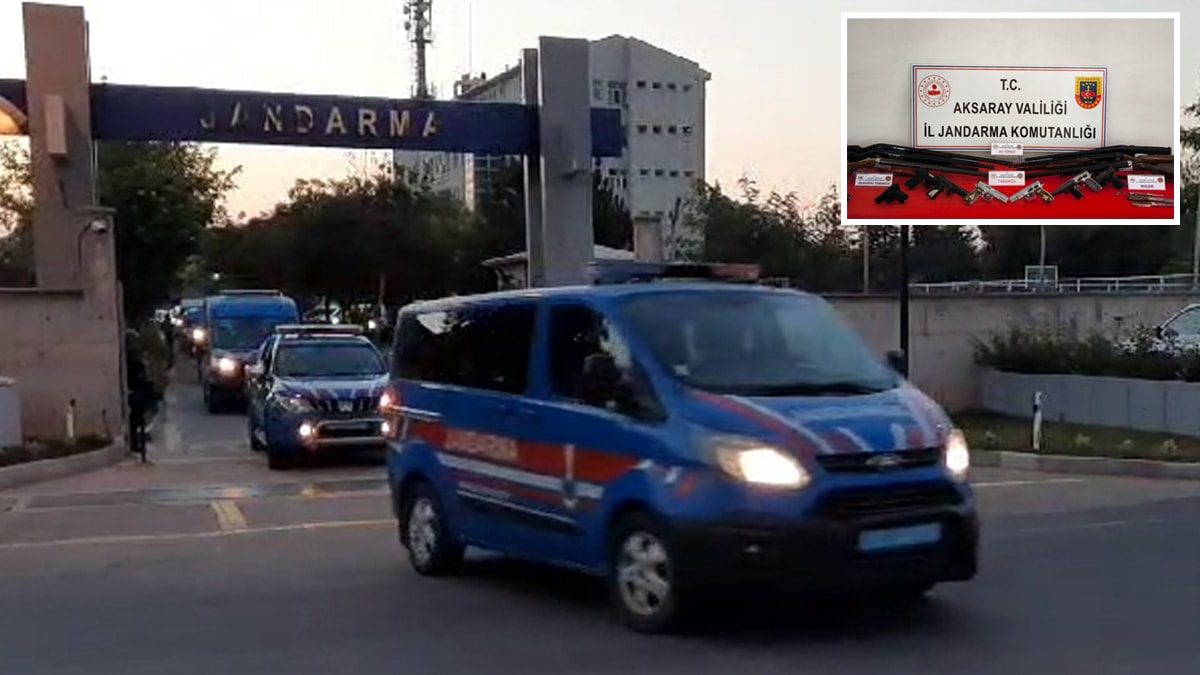 Düğün evinden cephanelik çıktı: 8 maganda yakalandı