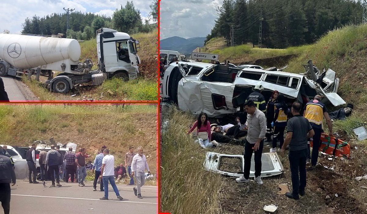Gaziantep'te facia: 9 ölü, çok sayıda yaralı