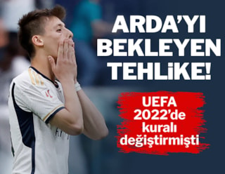 Arda Güler'i bekleyen tehlike! UEFA 2022'de kuralı değiştirmişti