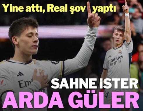 Arda Güler yine attı! Real Madrid şov yaptı