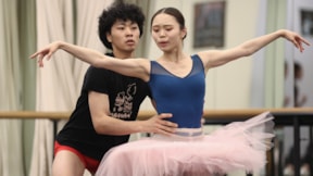 Antalya Devlet Opera ve Balesi'nin Japon dansçıları