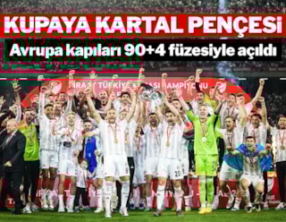 Beşiktaş finalde Trabzonspor'u 90+4'te yıktı!