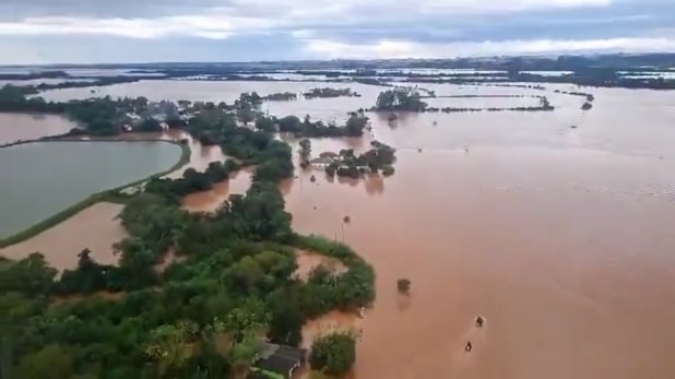 Brezilya'da felaket: Baraj patladı