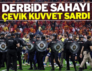 Fenerbahçe'den saha ortasında 'kalkanlı' sevinç