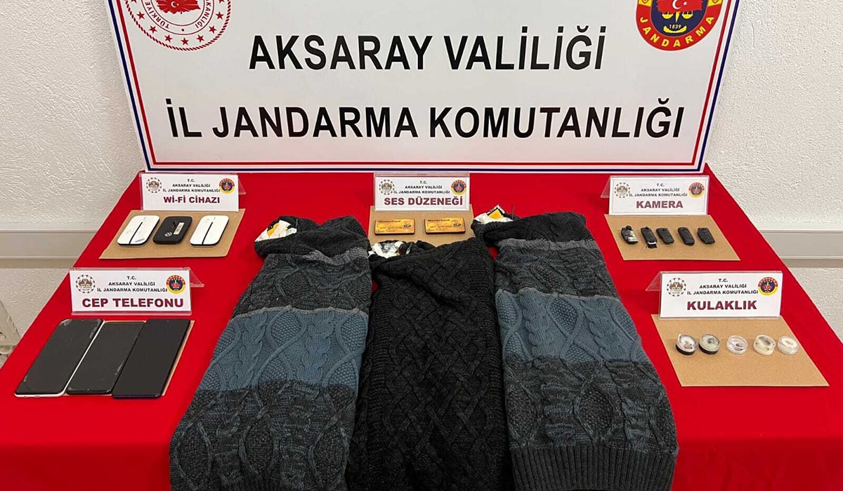 Ehliyet sınavında akılalmaz düzenek