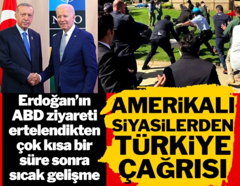 Erdoğan'ın iptal edilen ABD ziyareti sonrasında Amerikalı siyasetçilerden Biden'a mektup