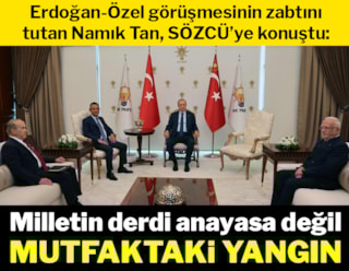 'Milletin derdi anayasa değil mutfaktaki yangın'