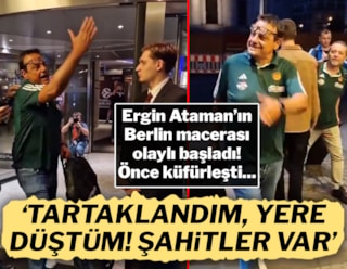 Ergin Ataman ve Fenerbahçeli taraftarlar arasında küfürlü tartışma