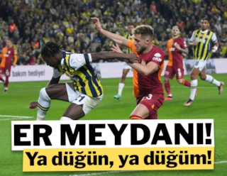 Galatasaray-Fenerbahçe derbisi -  Muhtemel 11'ler