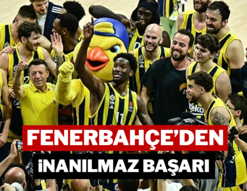 Fenerbahçe Beko'dan inanılmaz başarı