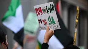 Güney Afrikalı işçiler, Filistin için yürüdü