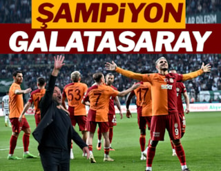 Galatasaray, Konya'da şampiyon!