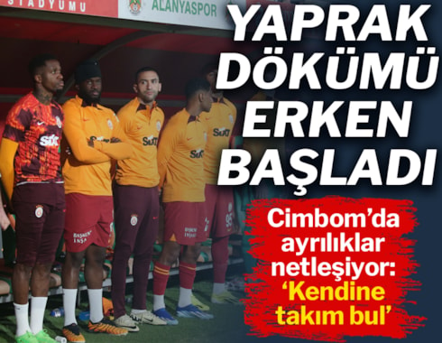 Galatasaray'da yaprak dökümü: Ayrılıklar netleşiyor