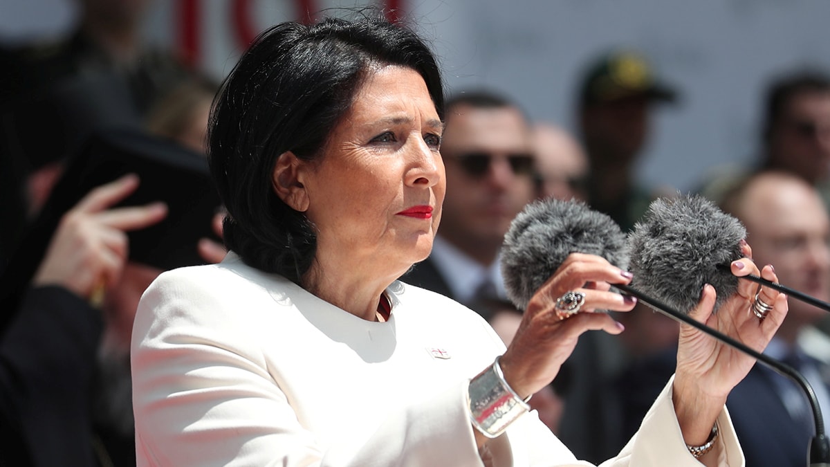 Gürcistan Cumhurbaşkanı, tartışmalı yasayı veto etti