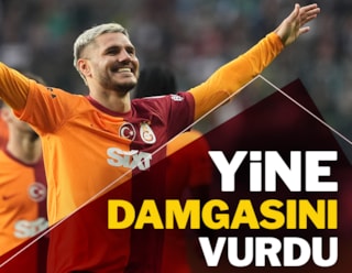 Galatasaray'ın süperstarı Icardi: Yine damgasını vurdu!