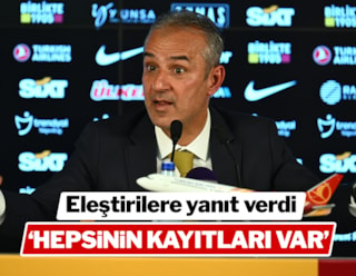 Fenerbahçe Teknik Direktörü İsmail Kartal'dan eleştirilere yanıt