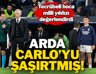 Real Madrid'de Arda Güler, hocası Ancelotti'yi şaşırtmış!