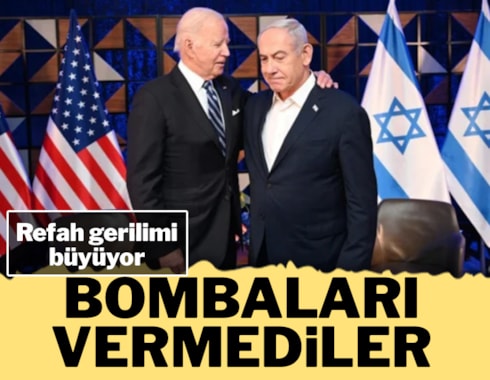 Bloomberg: ABD, İsrail'e dev bombaların sevkiyatını durdurdu