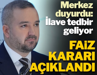 TCMB mayıs ayı faiz kararını açıkladı